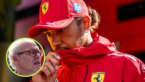 ‘Something really odd’ happening at Ferrari amid ‘strange’ Lewis Hamilton observation