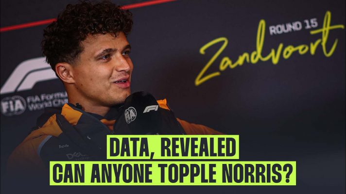 Lando Norris McLaren Dutch GP Grand Prix PlanetF1 data revealed