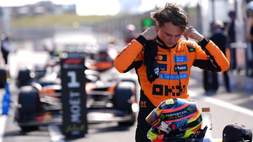 Data highlights incredible details of Oscar Piastri pole lap in Zandvoort