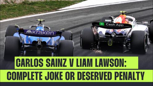 PF1 verdict: Was Carlos Sainz’s Dutch GP penalty fair after Liam Lawson clash?