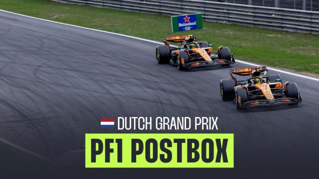 PlanetF1 Postbox for the Dutch GP.