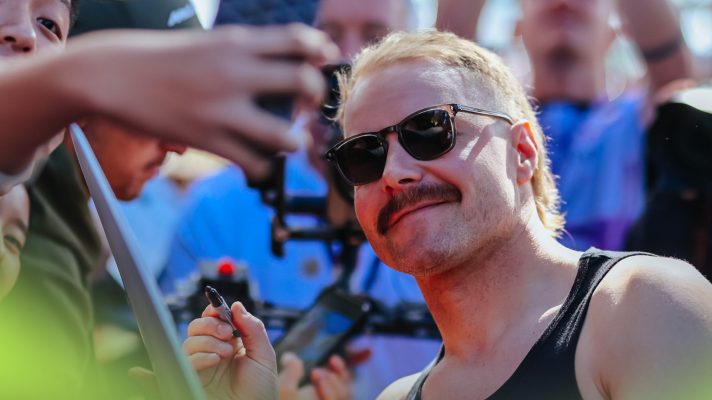 Valtteri Bottas has curated a unique personal style.