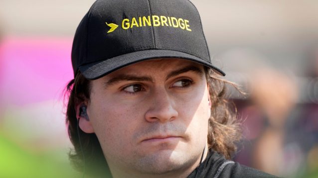 Ex-IndyCar star Colton Herta pictured at the Iowa Speedway, 2024