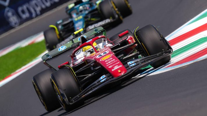 Lewis Hamilton, Ferrari, 2025 Italian Grand Prix.