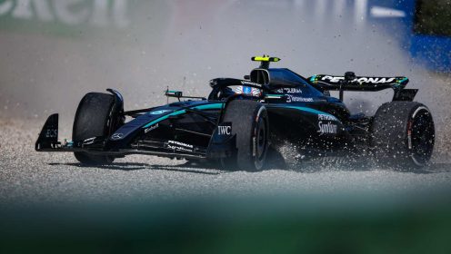 Kimi Antonelli explains Mercedes gravel shock at home Italian GP