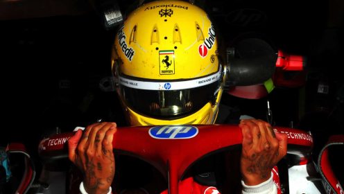Lewis Hamilton ‘optimistic’ for Ferrari Italian GP debut despite looming grid penalty