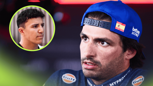 Isack Hadjar takes aim at ‘super annoying’ Carlos Sainz after F1 career first
