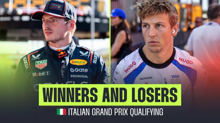 WINNERS AND LOSERS Max Verstappen Red Bull Racing Liam Lawson Italian Grand Prix PlanetF1