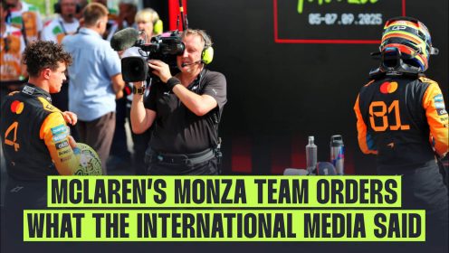 McLaren savaged by the international media after Monza team orders