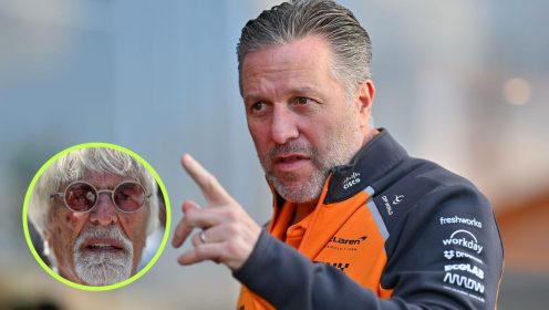 What sharp-tongued Bernie Ecclestone told Zak Brown direct to his face