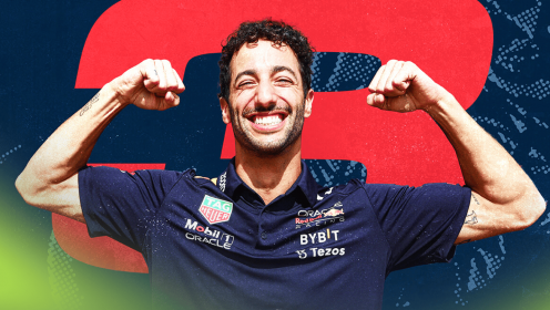 Daniel Ricciardo strengthens Ford ties on eve of Red Bull RB22 livery launch