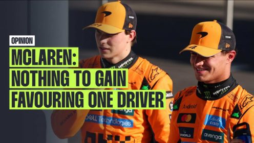 Why McLaren has no need to favour Norris or Piastri in tight title battle