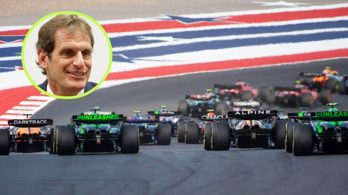 The race start of the 2024 United States Grand Prix.