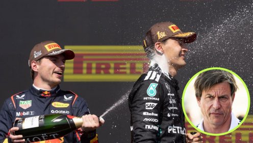 Wolff reveals Alain Prost influence behind George Russell and Max Verstappen plan
