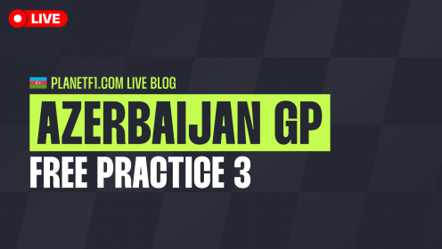 F1 LIVE: All the action from Azerbaijan GP FP3 as it happened