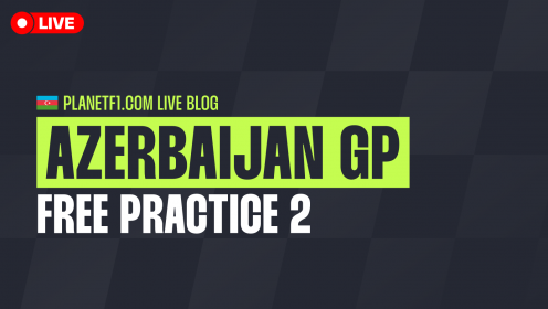 F1 LIVE: Follow all the action from FP2 at the Azerbaijan GP