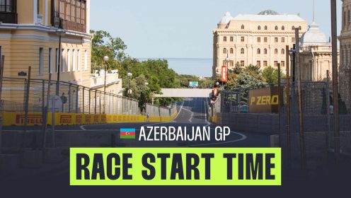 What time does the Azerbaijan Grand Prix start? How to watch and more