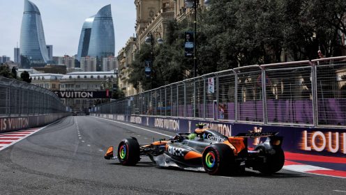2025 Azerbaijan Grand Prix – Free Practice 1 F1 results (Baku City Circuit)