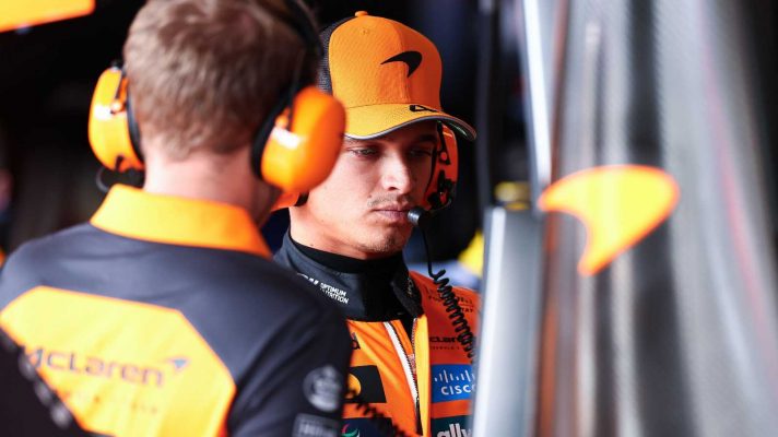 Lando Norris McLaren Formula 1 F1 PlanetF1 Azerbaijan Grand Prix