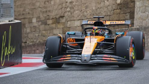 Oscar Piastri crashes out of Azerbaijan qualifying to dent championship hopes