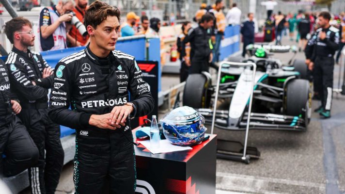 George Russell Mercedes Formula 1 F1 PlanetF1 Azerbaijan GP