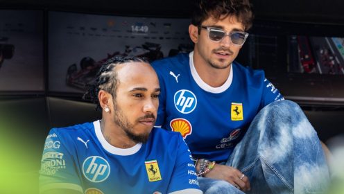 Lewis Hamilton at centre of Ferrari team orders as Leclerc issues response – round-up