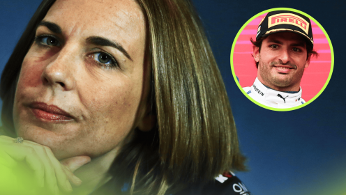 Claire Williams sends message to Carlos Sainz after Azerbaijan GP breakthrough