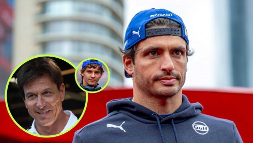 Fresh Carlos Sainz blow as Toto Wolff issues Mercedes driver contract update