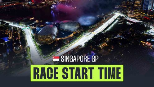 When does the Singapore GP start, and where can I watch live?