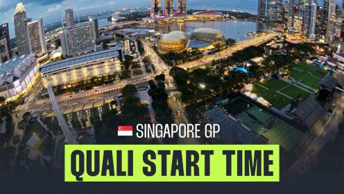 What time does Singapore GP qualifying start, and where can I watch?