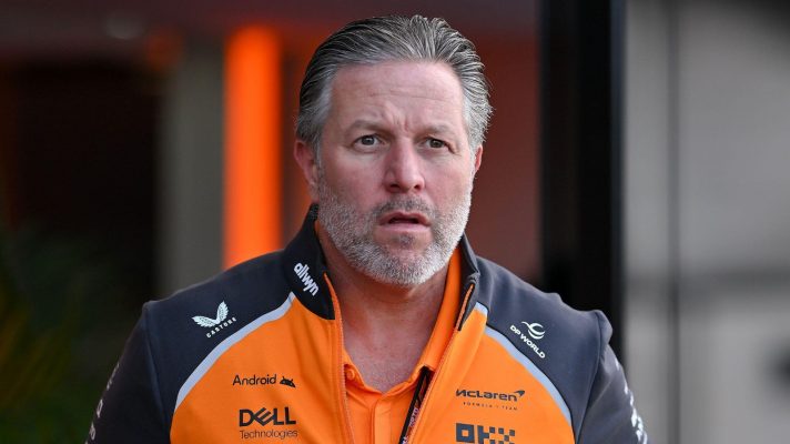 Zak Brown of McLaren