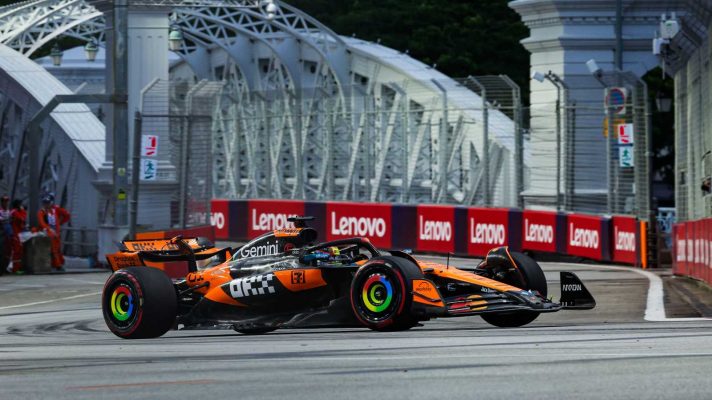 Oscar Piastri McLaren Formula 1 F1 planetF1 Singapore Grand Prix