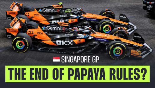 McLaren’s papaya rules fall flat in the face of the Singapore Grand Prix