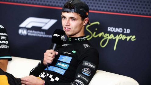 Lando Norris defiant after ‘aggressive’ move on title rival Piastri
