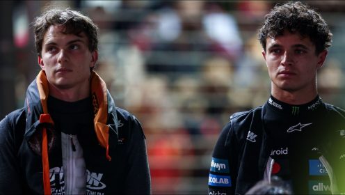 Max Verstappen action uncovered as McLarens collide at Singapore GP