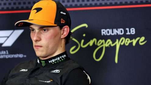 Uncovered Oscar Piastri clip sheds new light on Norris Singapore GP collision