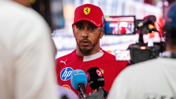 Lewis Hamilton Formula 1 F1 PlanetF1 Scuderia Ferrari Singapore Grand Prix brake failure