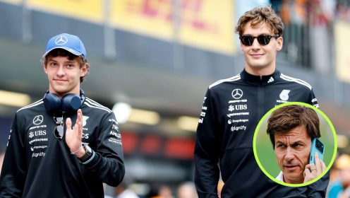 Brundle’s theory on Mercedes hold-up to avoid a ‘million’ Russell questions