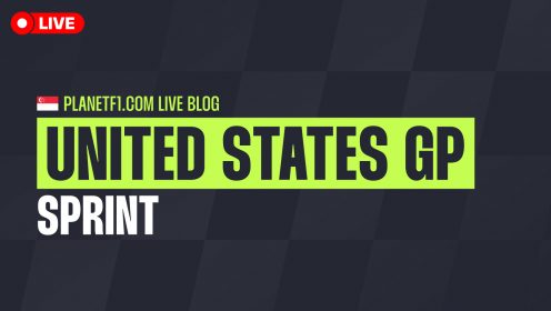F1 LIVE: Follow all the action from the Sprint at the United States Grand Prix