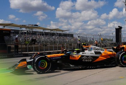 US Grand Prix: Lando Norris strikes back as Nico Hulkenberg springs a shock in FP1