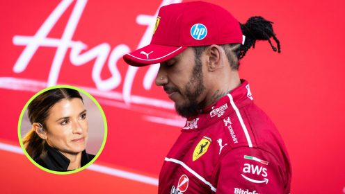 Lewis Hamilton ‘defeated’ as Danica Patrick makes blunt Ferrari observation