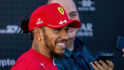 Lewis Hamilton’s ‘key’ to United States GP glory as debut Ferrari podium beckons