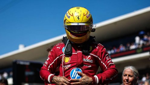 Lewis Hamilton baffled by last-lap incident with rival ‘so close to coming past’