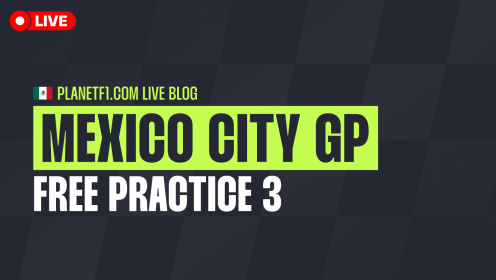 F1 LIVE: Updates from FP3 at the Mexico City Grand Prix