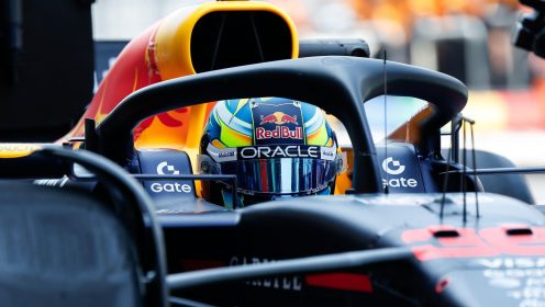 Red Bull hit with warning after McLaren impeding incident in Mexico FP1