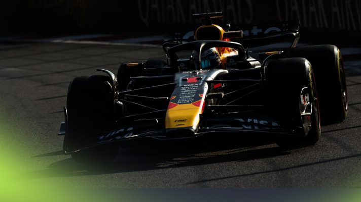 Max Verstappen driving for Red Bull at the 2025 Mexico City Grand Prix
