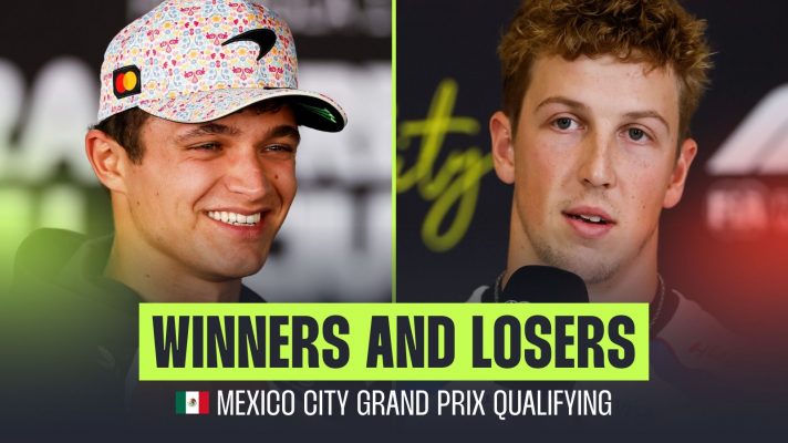 Lando Norris Liam Lawson Formula 1 F1 Mexico City Grand Prix PlanetF1