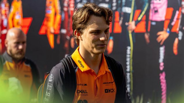 Oscar Piastri in Mexico City.