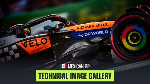 F1 gallery: McLaren anomaly spotted at Mexican Grand Prix