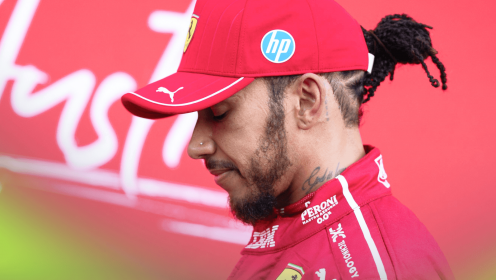 Lewis Hamilton ‘horrible to watch’ as ‘ongoing saga’ delays Ferrari breakthrough